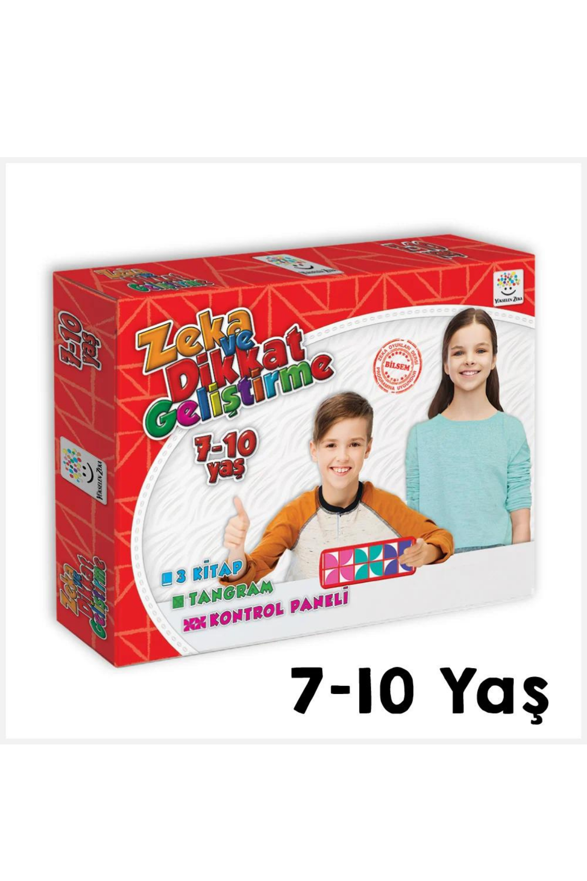 7-10 Yaş Zeka ve Dikkat Geliştirme Seti (Zeka Testleri, Okul ve Sınav Başarısı, Düşünme Becerileri, Problem Çözme)