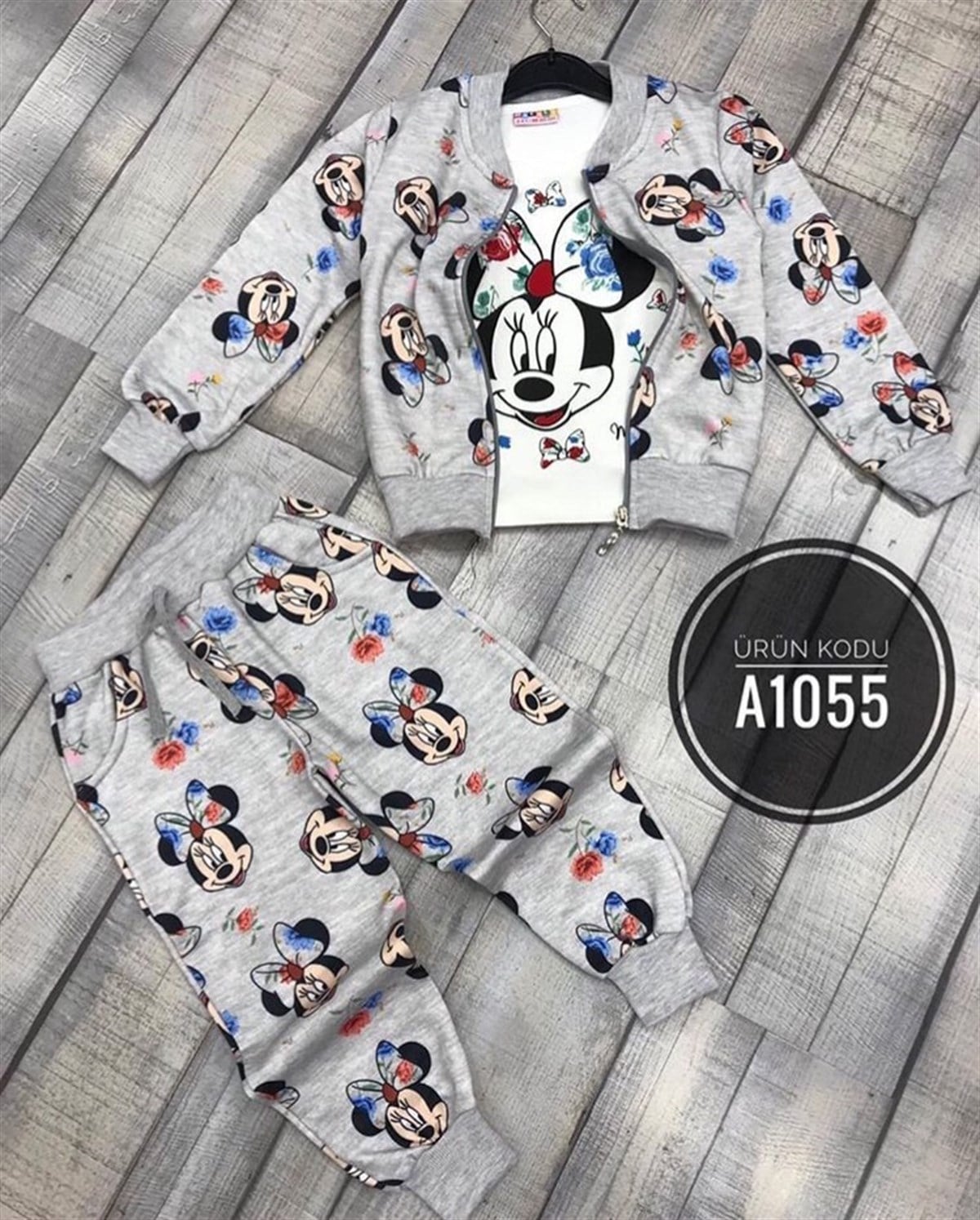 Mickey Ceketli Eşofman Takımı