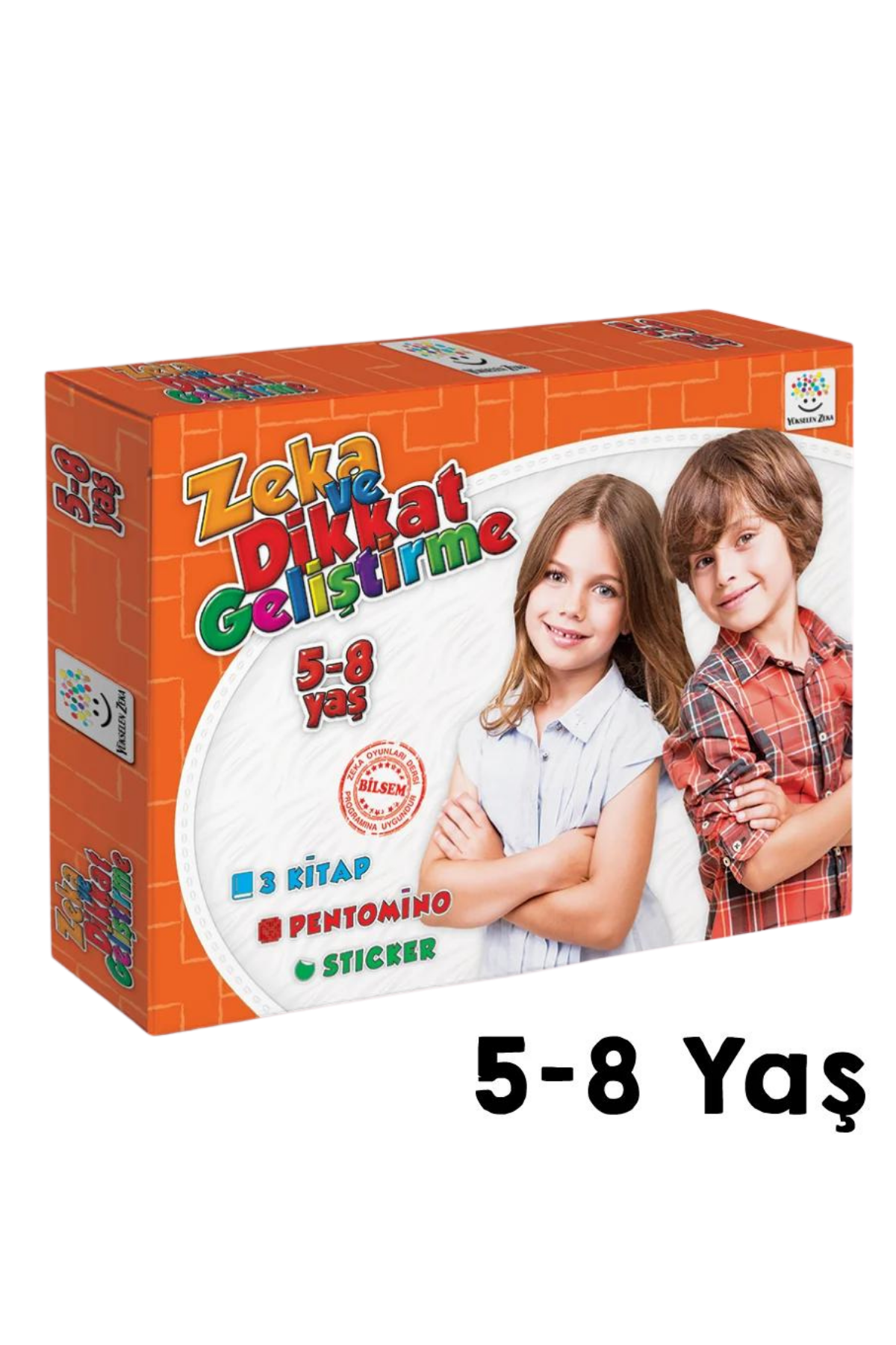 5-8 Yaş Zeka ve Dikkat Geliştirme Seti (Zeka Testleri, Okul ve Sınav Başarısı, Düşünme Becerileri, Problem Çözme)