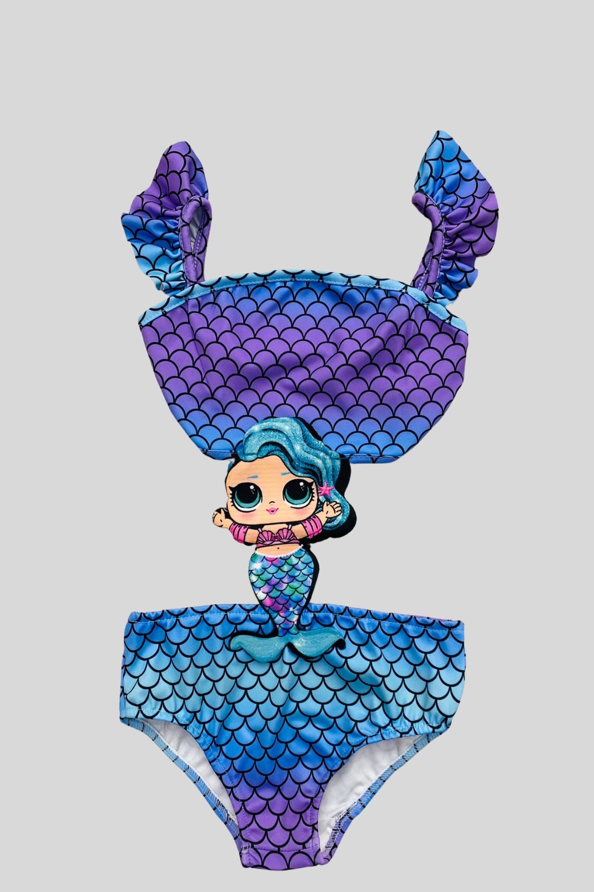 Lol Bebek Deniz Kızı Kız çocuk Mayokini
