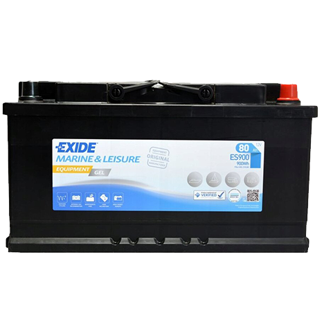 Exide ES900-12V 80 Ah Jel Akü