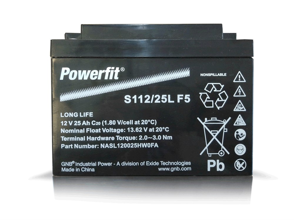 Powerfit S112/25L F5 - 12V 25 Ah Akü
