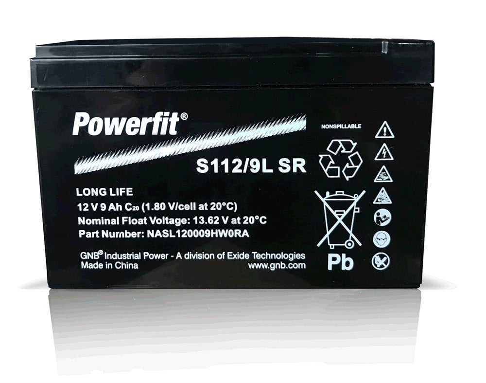 Powerfit S112/9L SR - 12V 9 Ah Akü