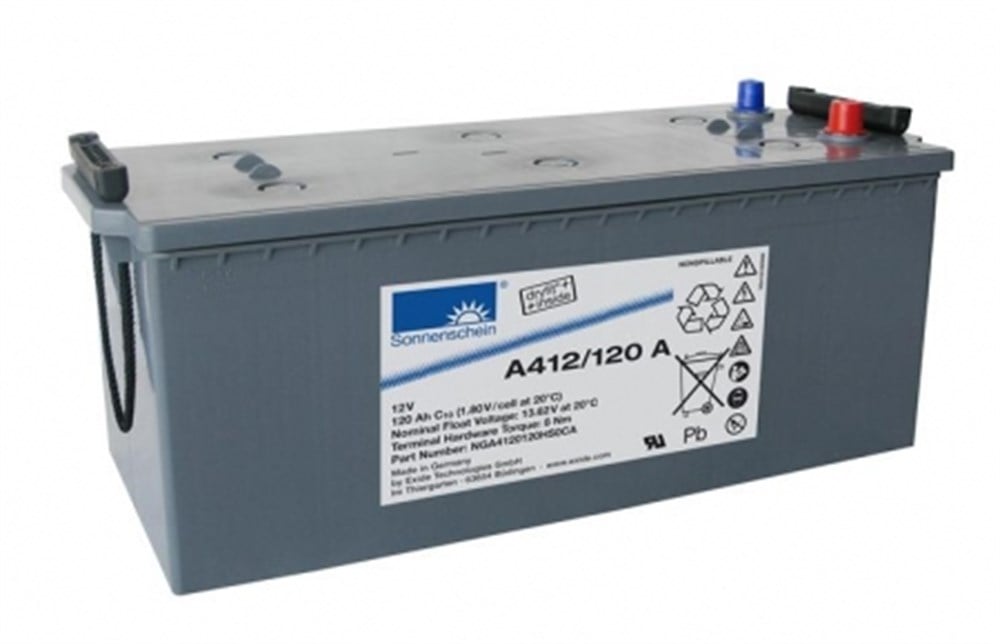 Sonnenschein A412/120A - 12V 120 Ah Akü
