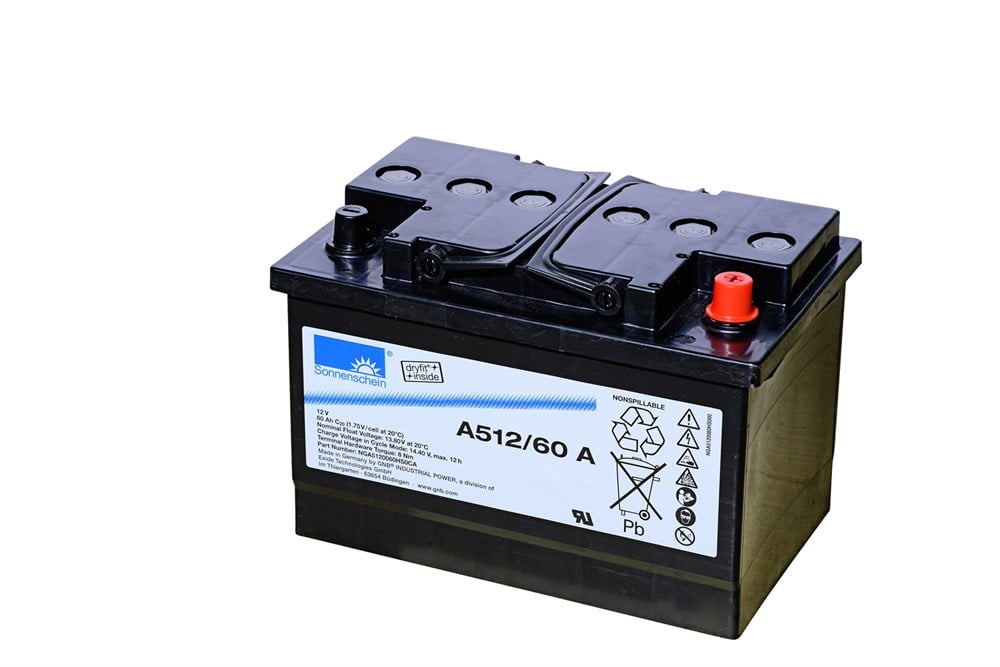 Sonnenschein A512/60A - 12V 60 Ah Akü