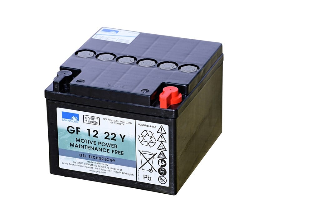 Sonnenschein GF 12022Y - 12V 22 Ah Akü