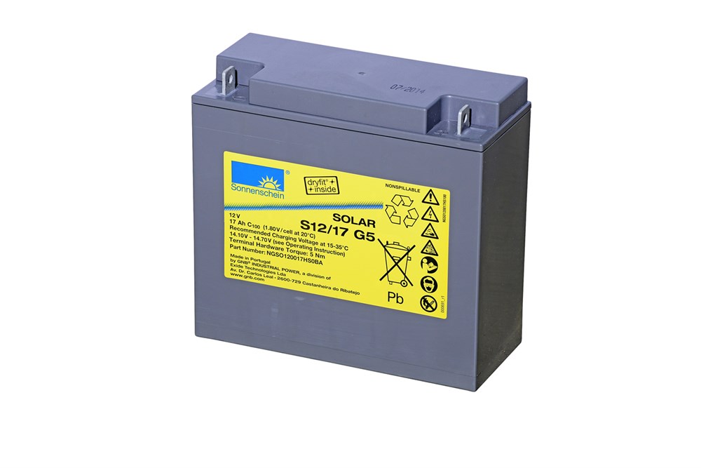 Sonnenschein S12/17 G5 - 12V 17 Ah Akü