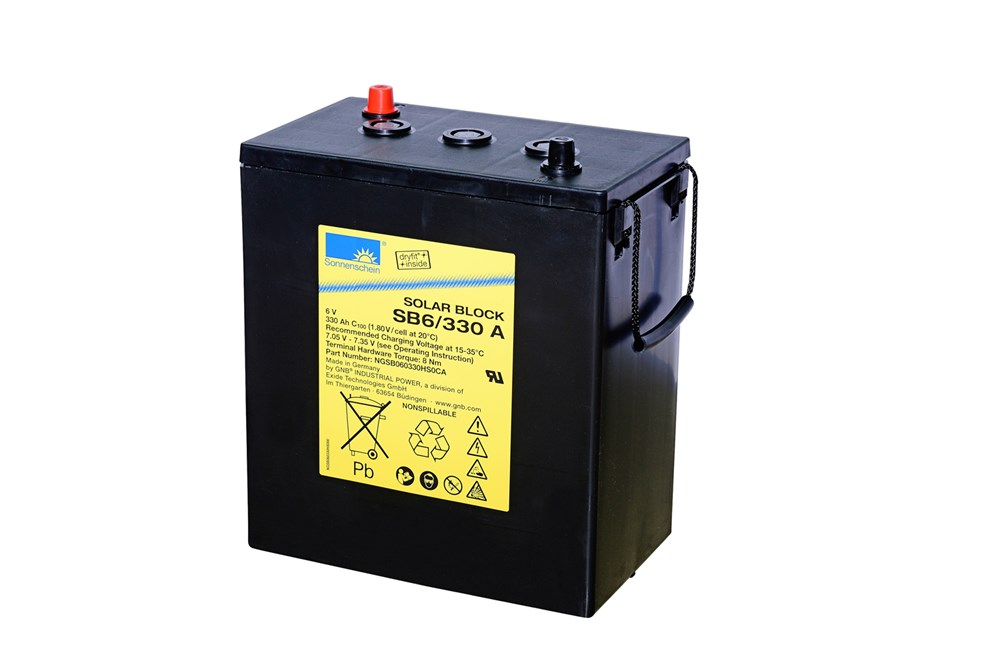 Sonnenschein SB 6/330 A - 6V 330 Ah Akü