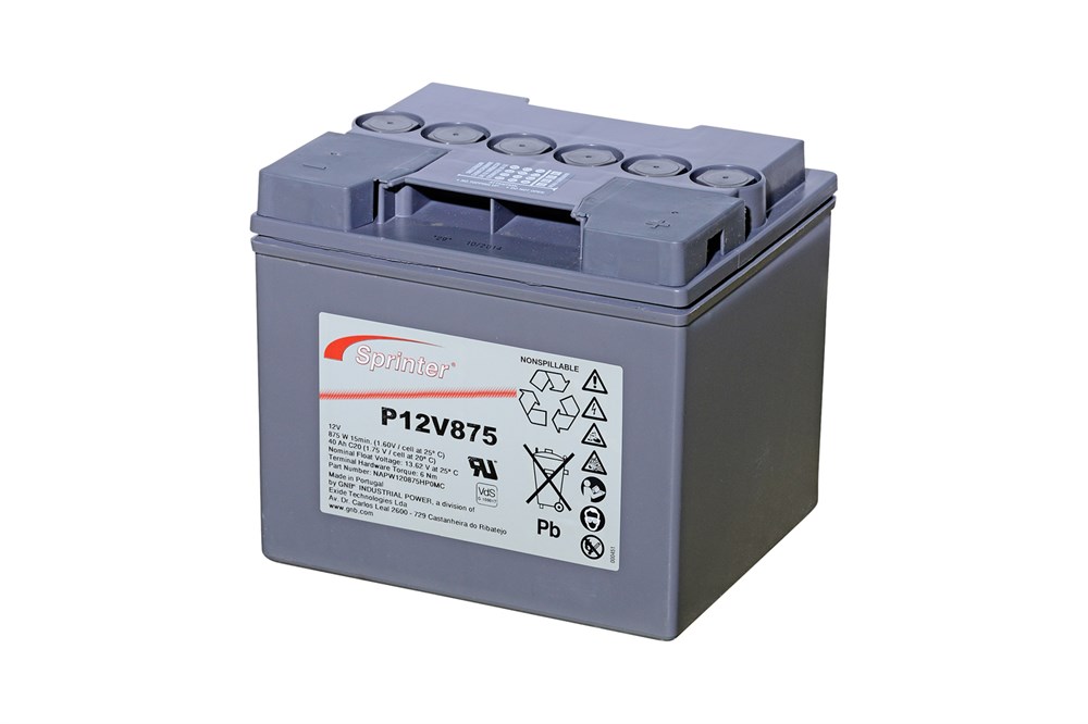 Sprinter P12V 875 - 12V 41 Ah Akü