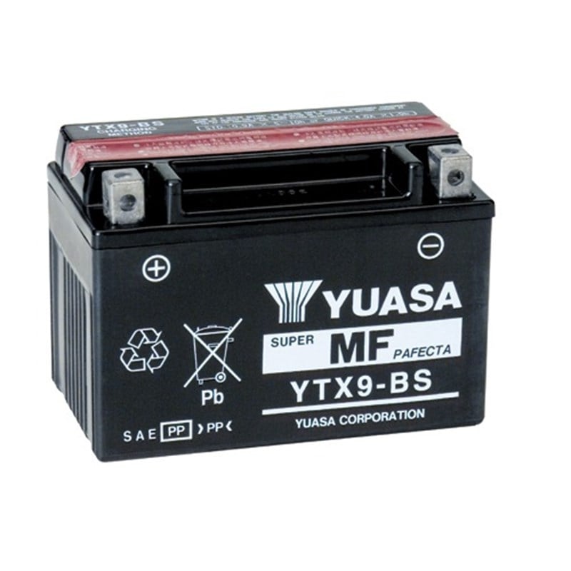 Yuasa YTX9-BS Ters Terminal AGM 12V 8Ah CP