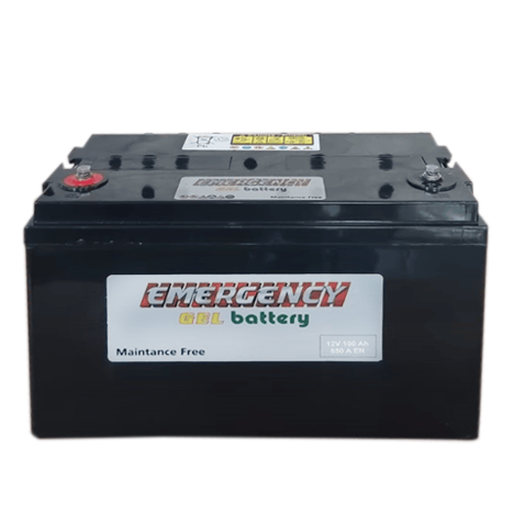 12V 100Ah EMG Marka Jel Solar Akü