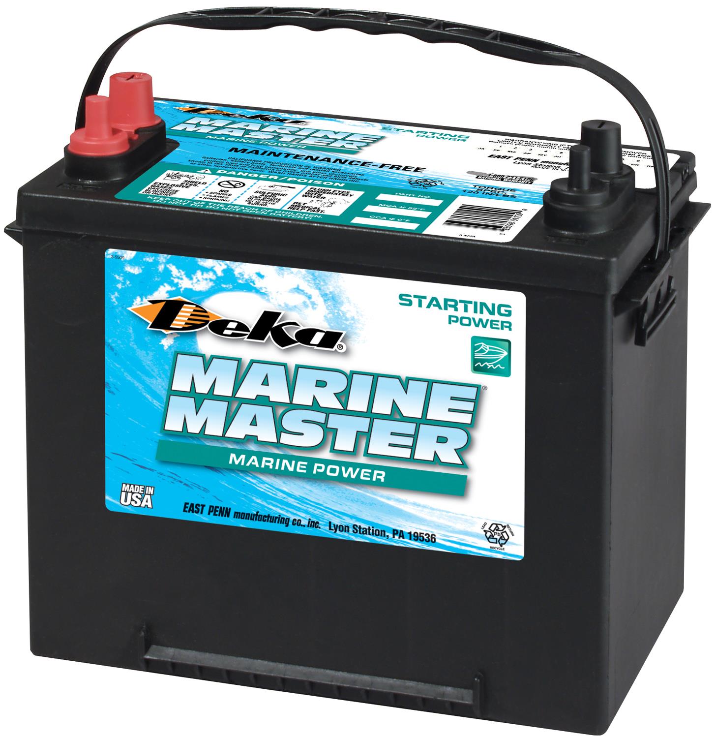 12v 130Ah 24M7 Starting Marine Master