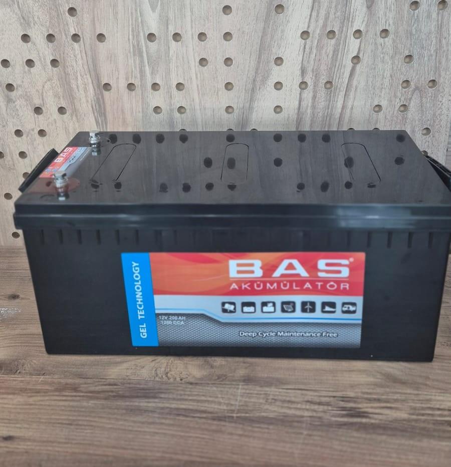 12V 200Ah BMG 200 Jel Akü Maintenance Free