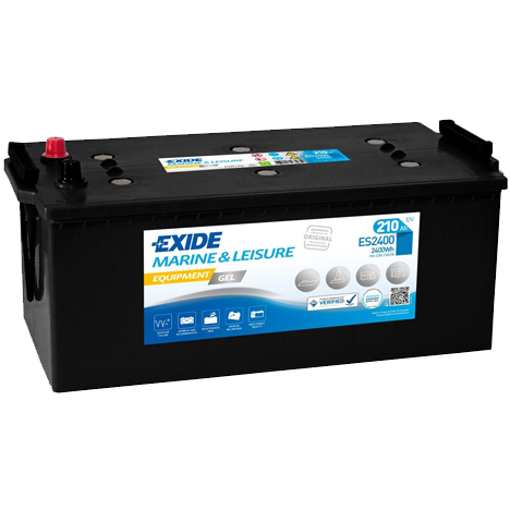 Exide ES2400 - 12V 210 Ah Jel Akü