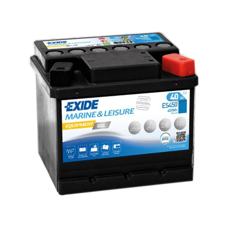 Exide ES450 - 12V 40 Ah Jel Akü