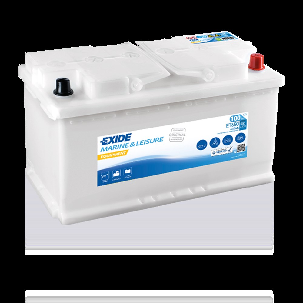 Exide Marin Equipment ET650 - 12V 90 Ah Aku
