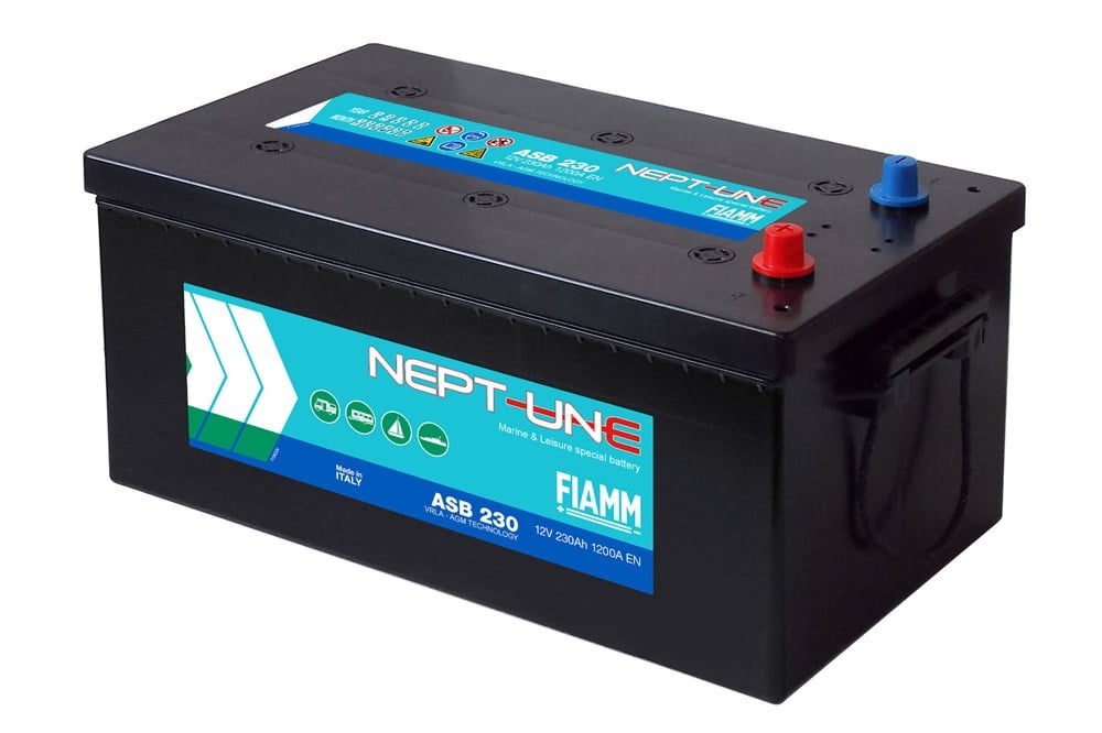 Fiamm ASB230-12V 230 Ah Marin AGM Akü