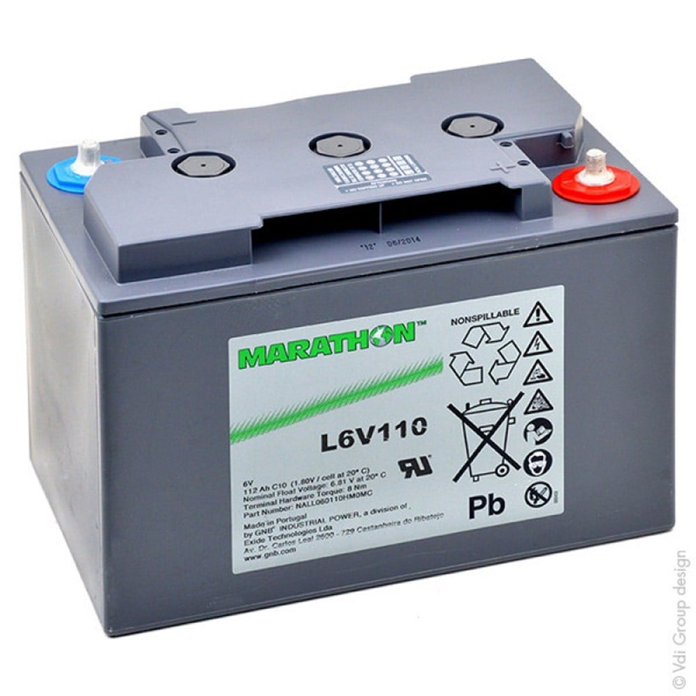 Marathon L6V110 - 6V 110 Ah Akü