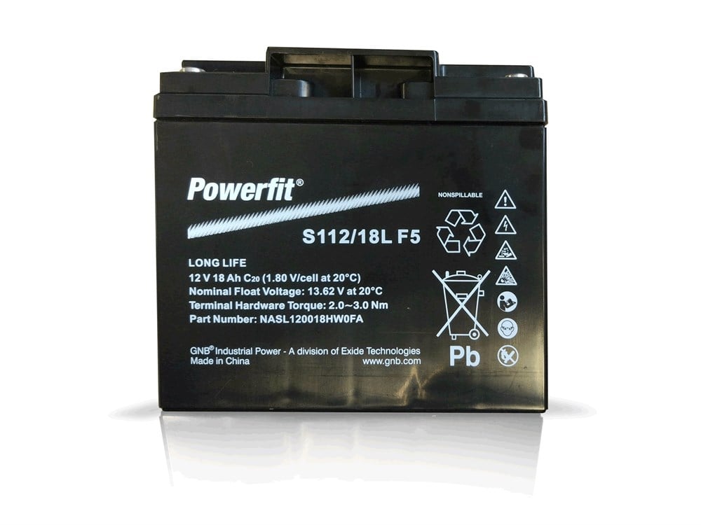 Powerfit S112/18L F5 - 12V 18 Ah Akü
