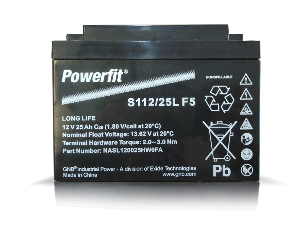 Powerfit S112/25L F5 - 12V 25 Ah Akü