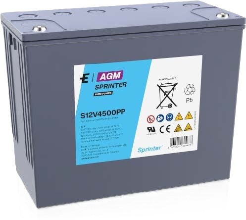 PURE POWER S12V4500PPV - 12V 120 Ah Akü