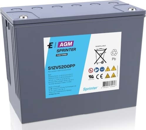 PURE POWER S12V5200PP-12V 140 Ah Akü 