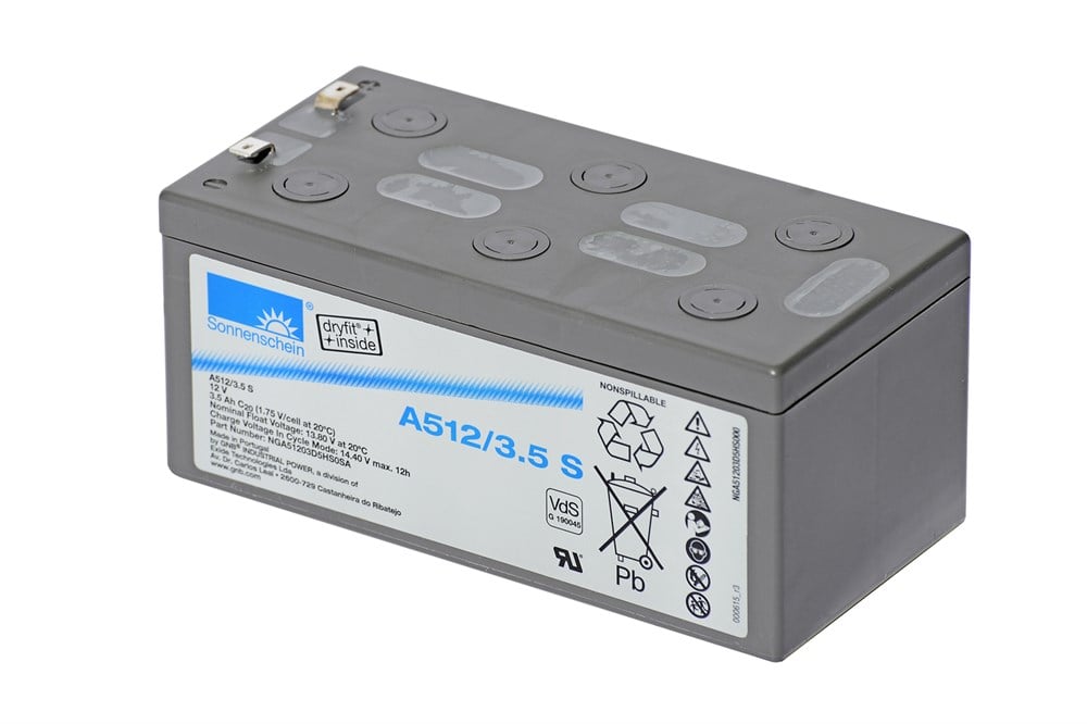 Sonnenschein A512/3.5S - 12V 3.5 Ah Akü