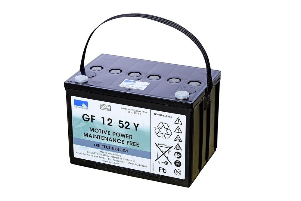 Sonnenschein GF 12052YO - 12V 52.7 Ah Akü