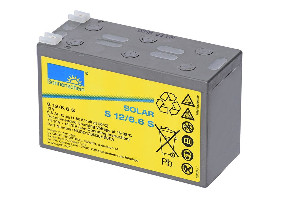 Sonnenschein S12/6.6S - 12V 6.6 Ah Akü