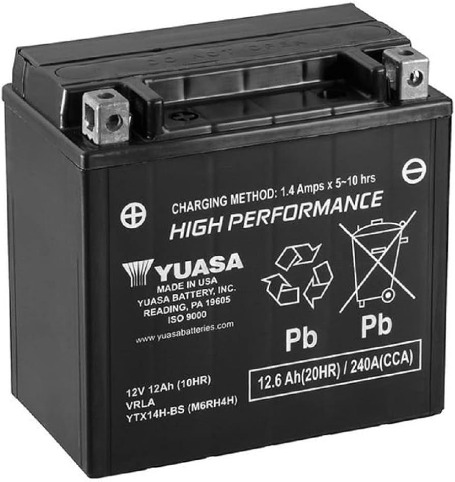Yuasa GYZ32HL Ters Terminal AGM 12V 20Ah 