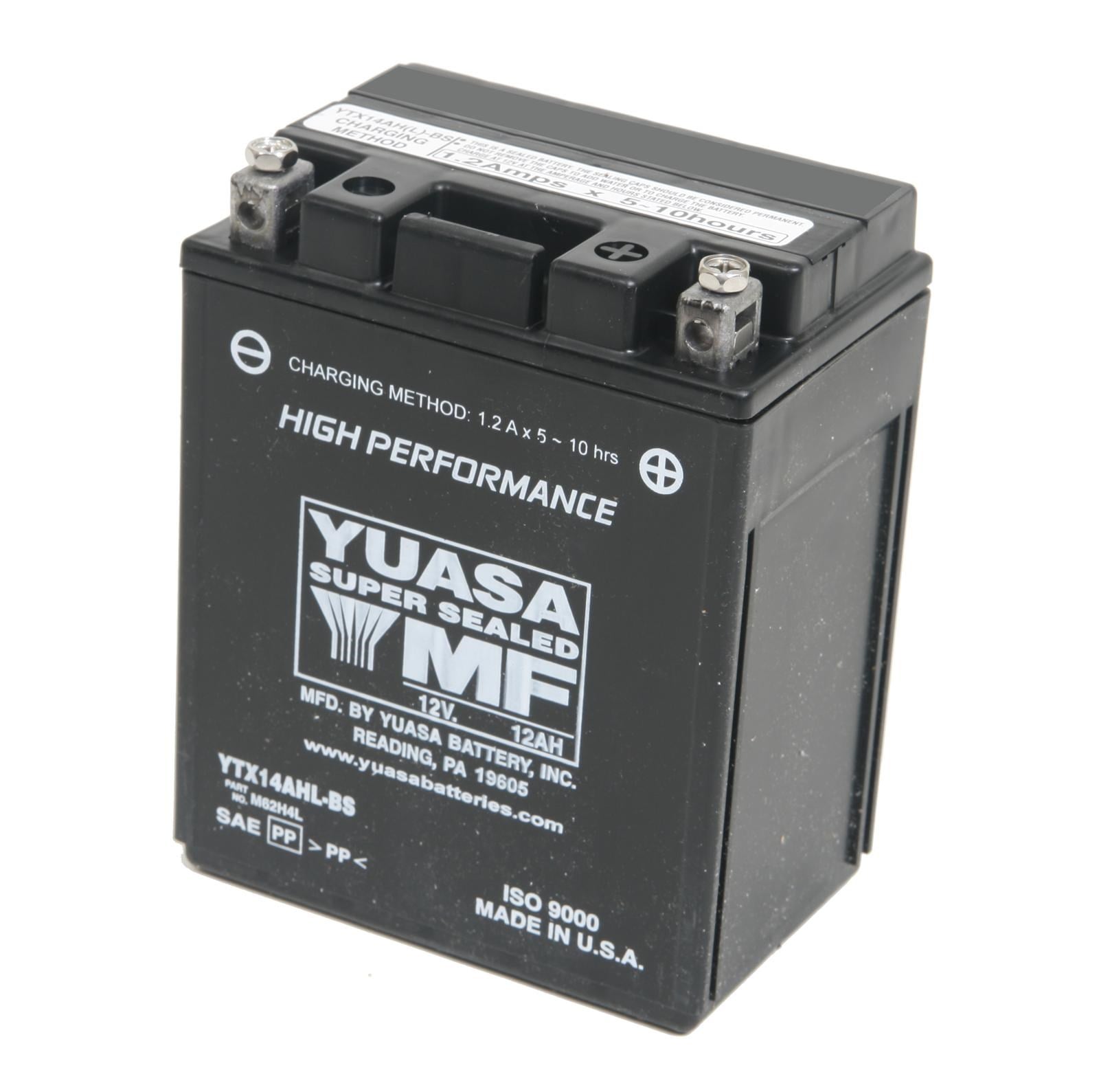 Yuasa YTX14AHL-BS  Ters Kutup AGM 12V 12Ah CP