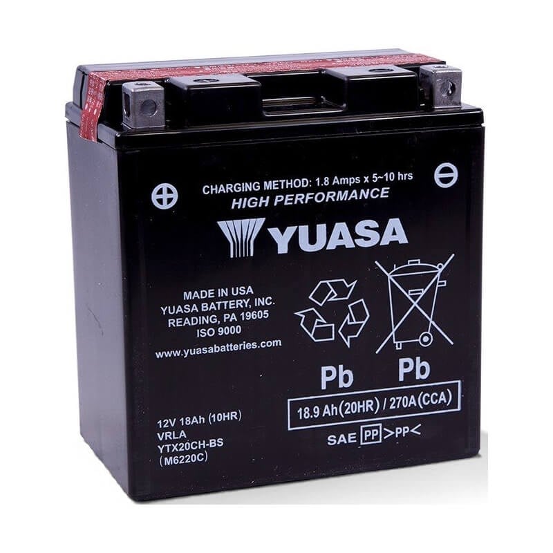 Yuasa YTX20CH-BS AGM 12V 18Ah CP