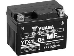 Yuasa YTX4L-BS AGM 12V 3Ah CP