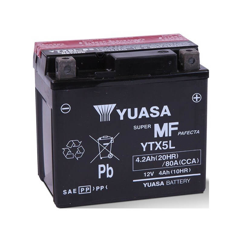 Yuasa YTX5L AGM 12V 4Ah 