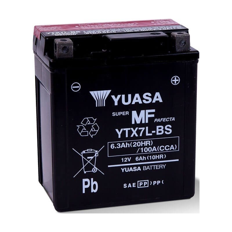 Yuasa YTX7L-BS AGM 12V 6Ah CP