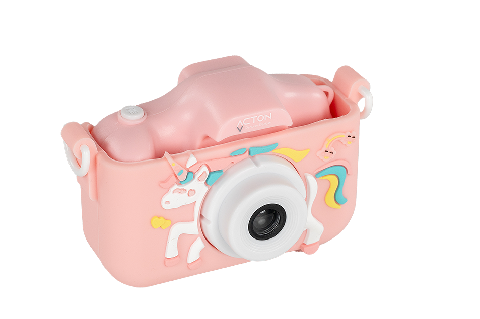 ACTON Unicorne Çocuk Kamerası (Pembe)