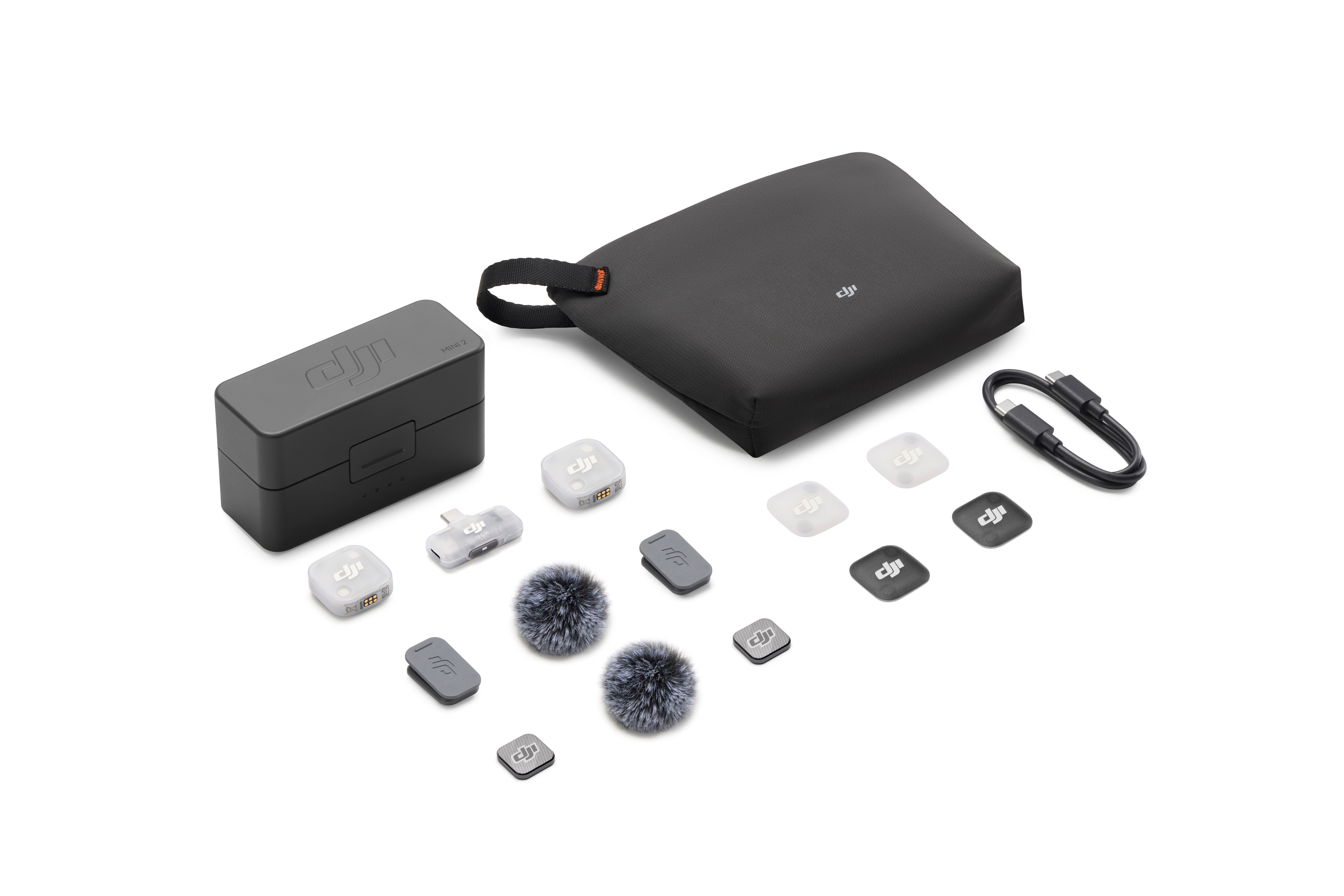 DJI MIC MINI 2 (2TX +1 MOBILE RX +CHARGING CASE)