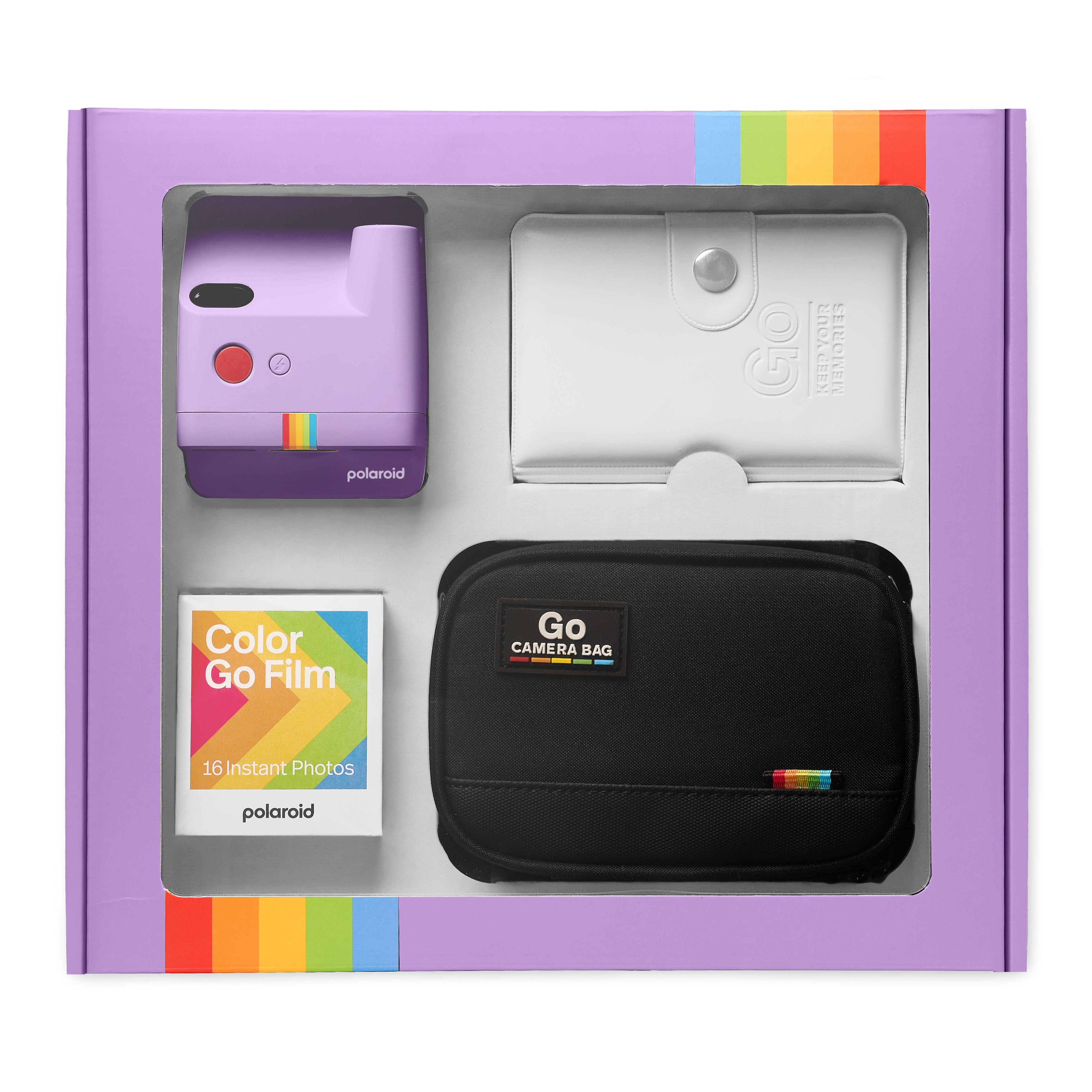 Polaroid Go Gen2 Kamera Başlangıç Seti - Mor