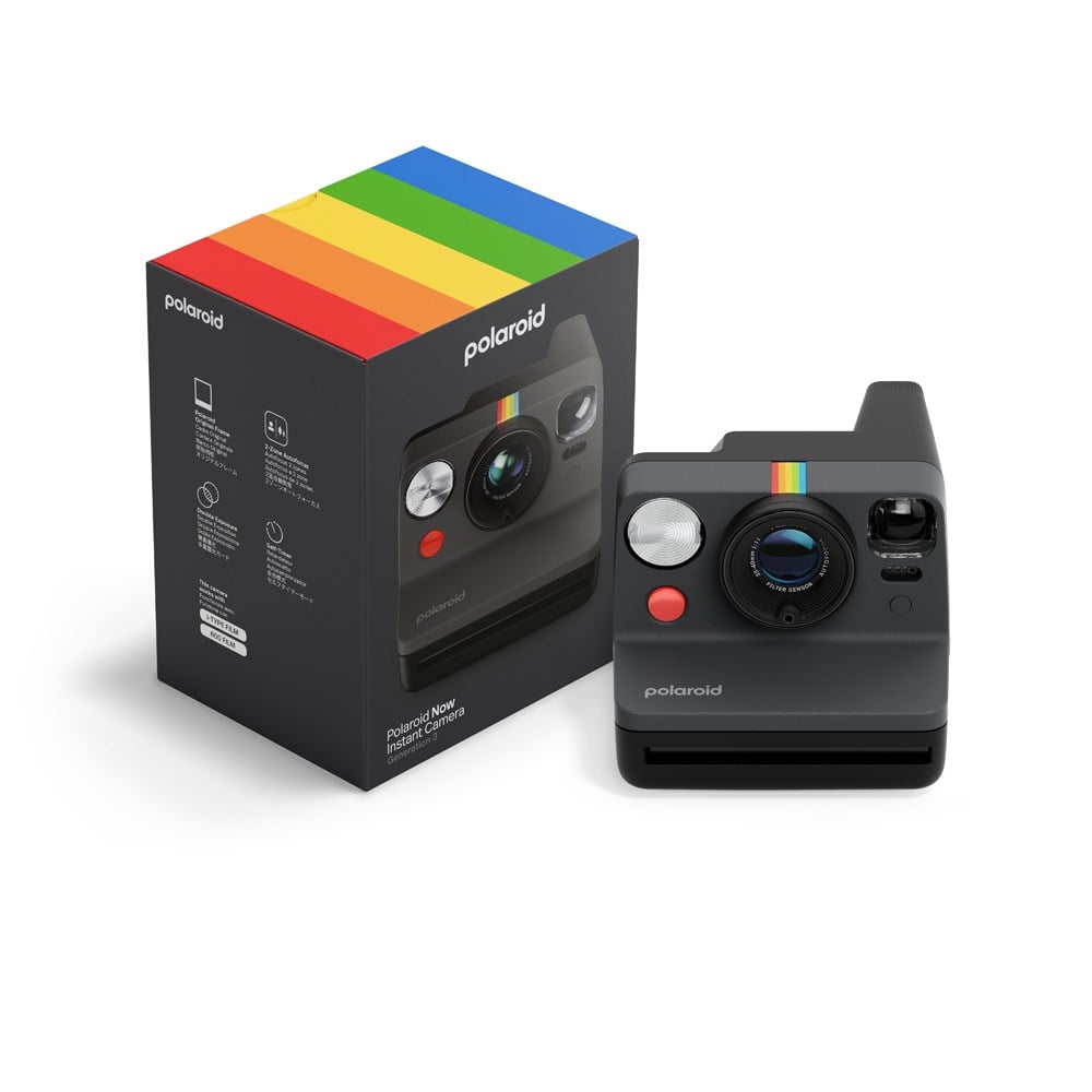 POLAROID NOW GENERATION 3 BLACK