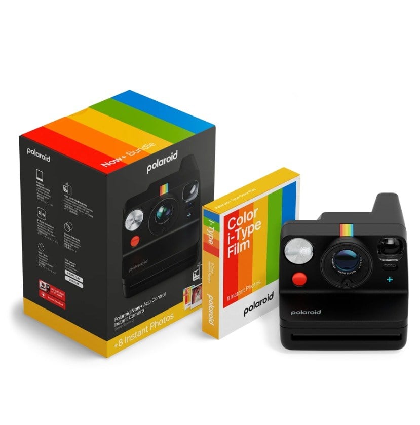 POLAROID NOW PLUS GEN 3 BLACK  COLOR FILM BUNDLE