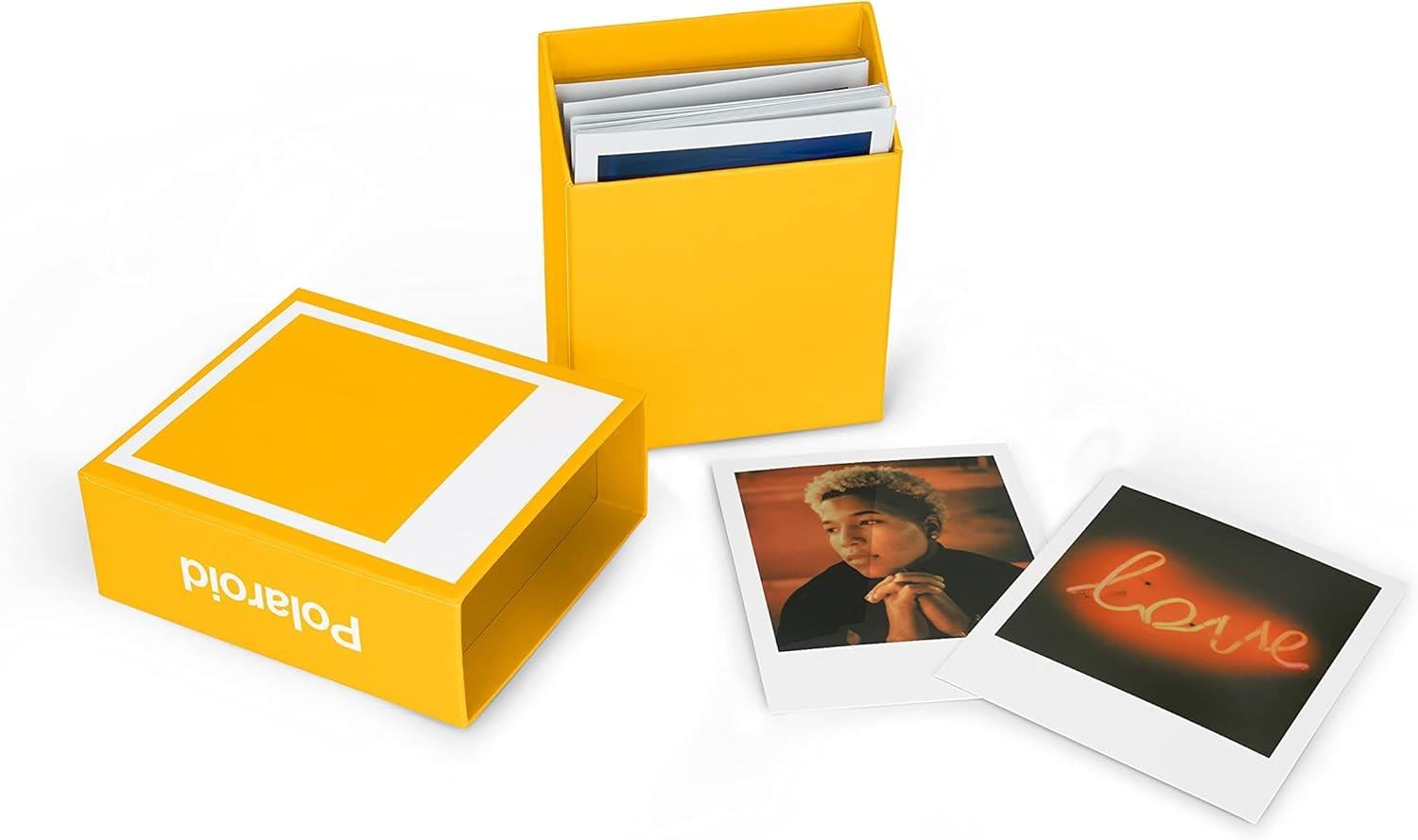 Polaroid Photo Box - Sarı