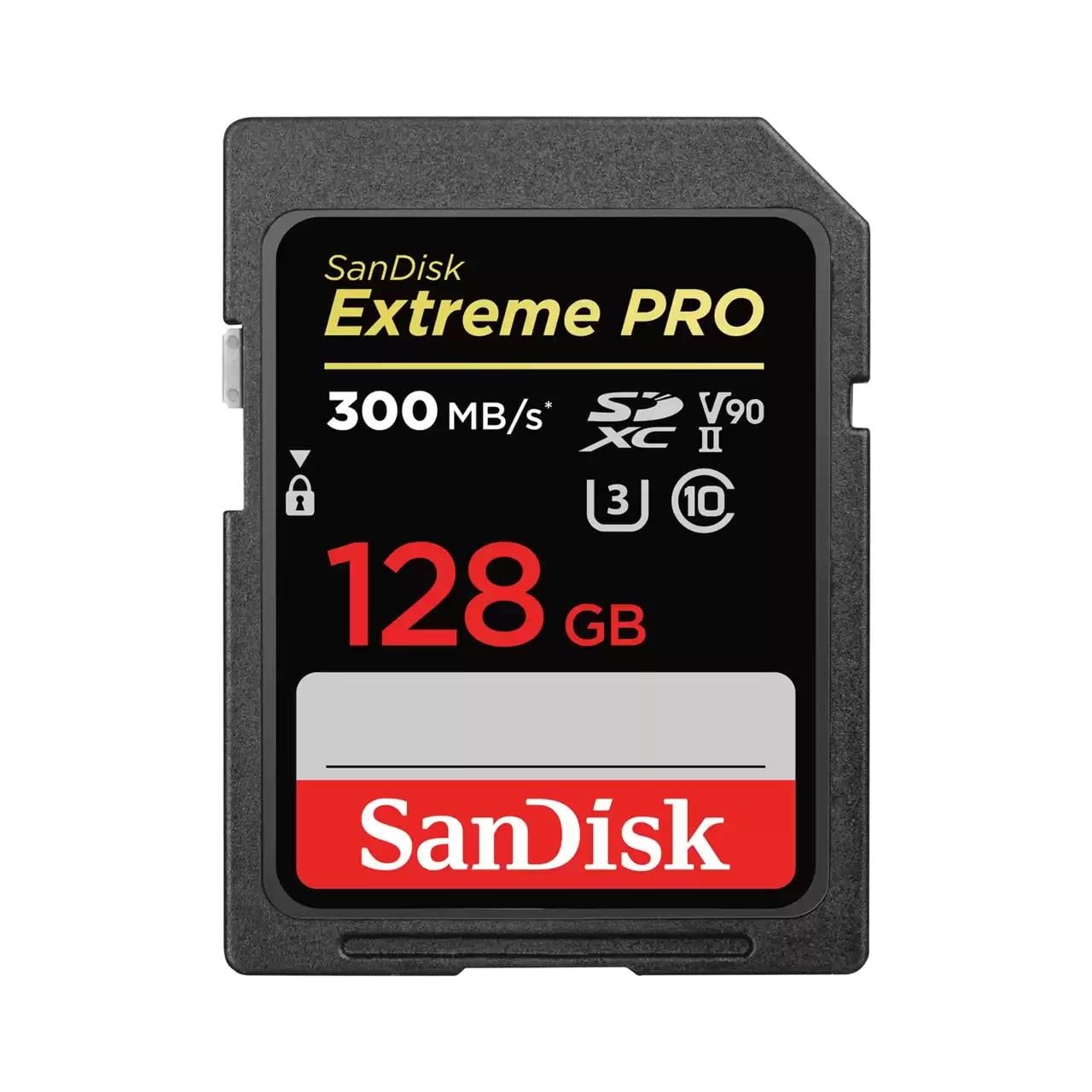 SanDisk Extreme Pro 128GB SDXC Memory Card