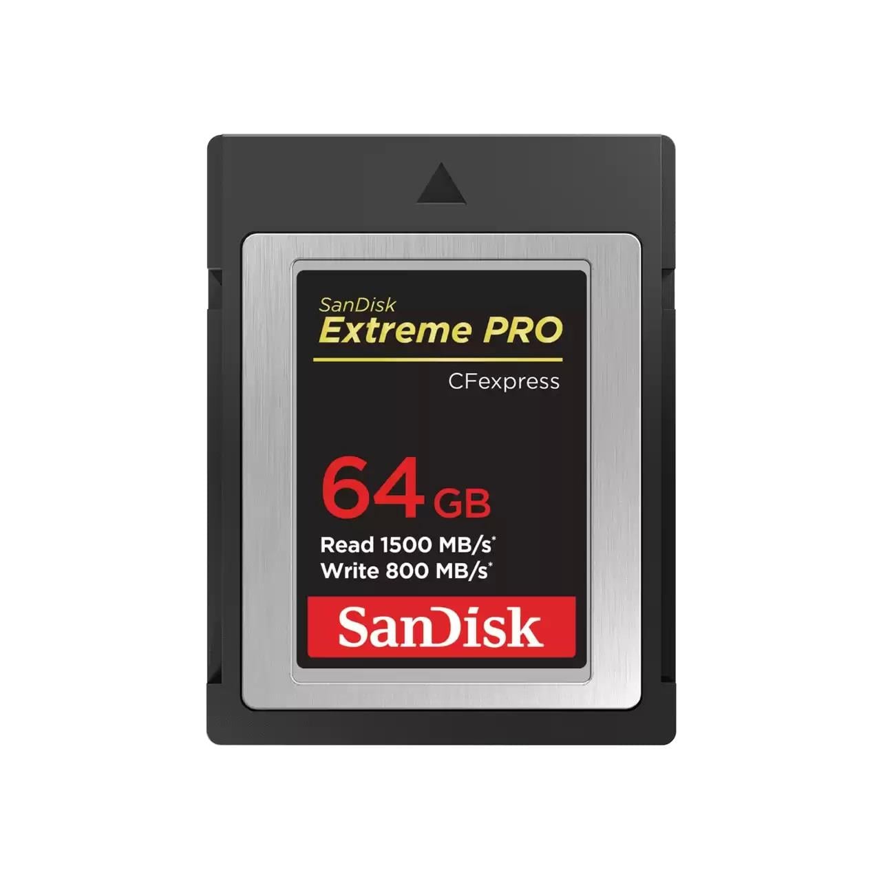 SanDisk Extreme Pro CFexpress Card Type B, 64GB, 1500MB/s Read, 800MB/s Write