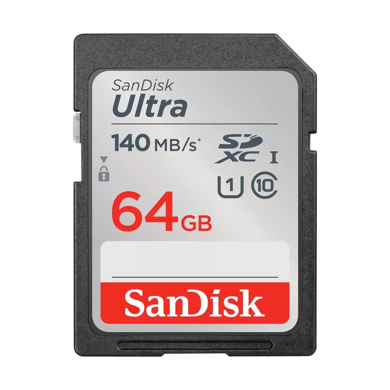 SanDisk Ultra UHS I 64GB SD Card