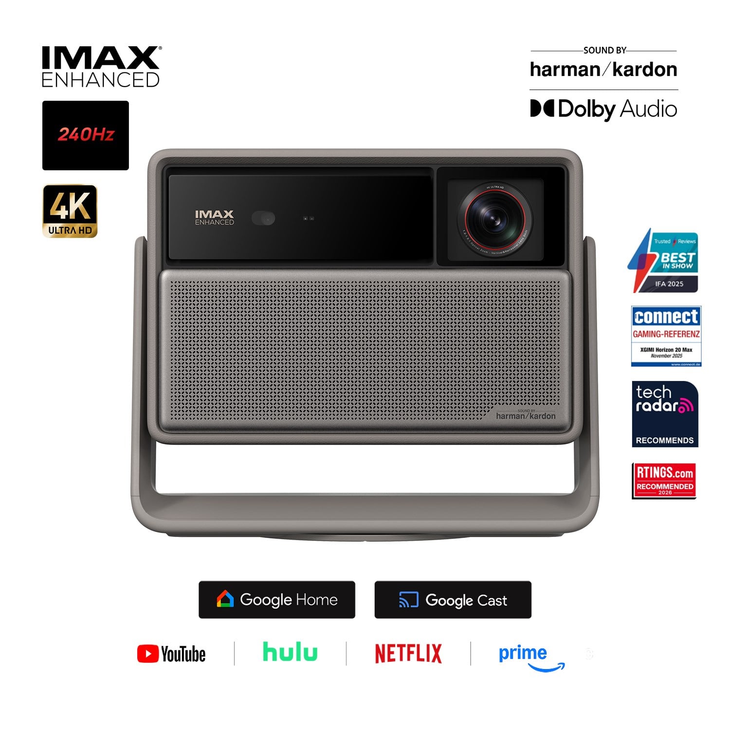 XGIMI HORIZON 20 MAX 5700 ISO LUMENS/4K UHD IMAX