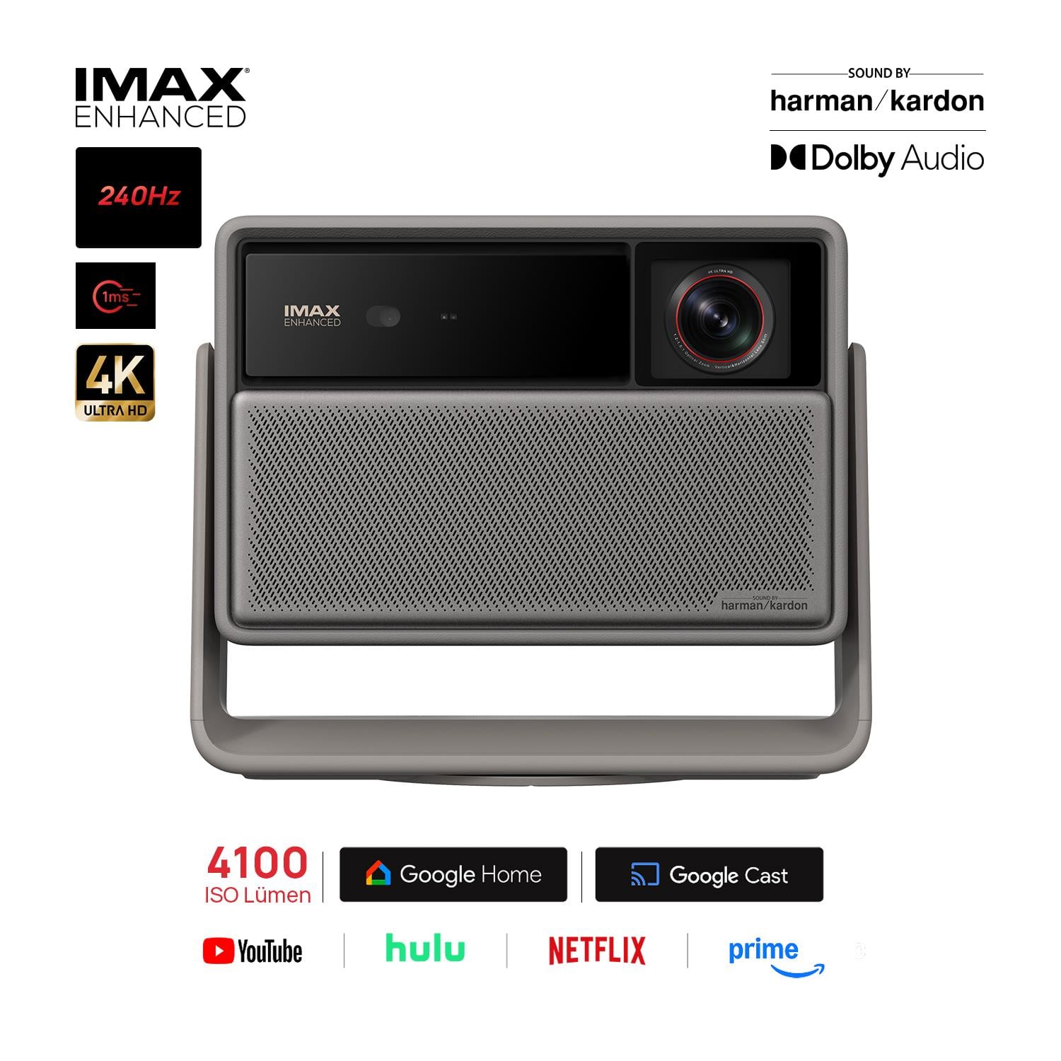 XGIMI HORIZON 20 PRO 4100 ISO LUMENS/4K UHD IMAX 
