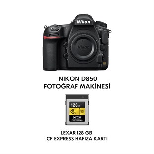 Nikon  D850 Body + Lexar® 128GB Professional Cfexpress+