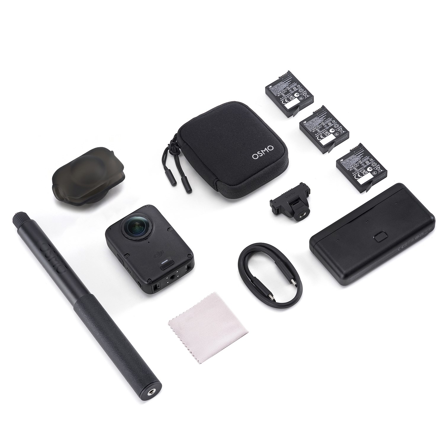 DJI DJI Osmo 360 II Adventure Combo Aksiyon Kamera Görsel 6