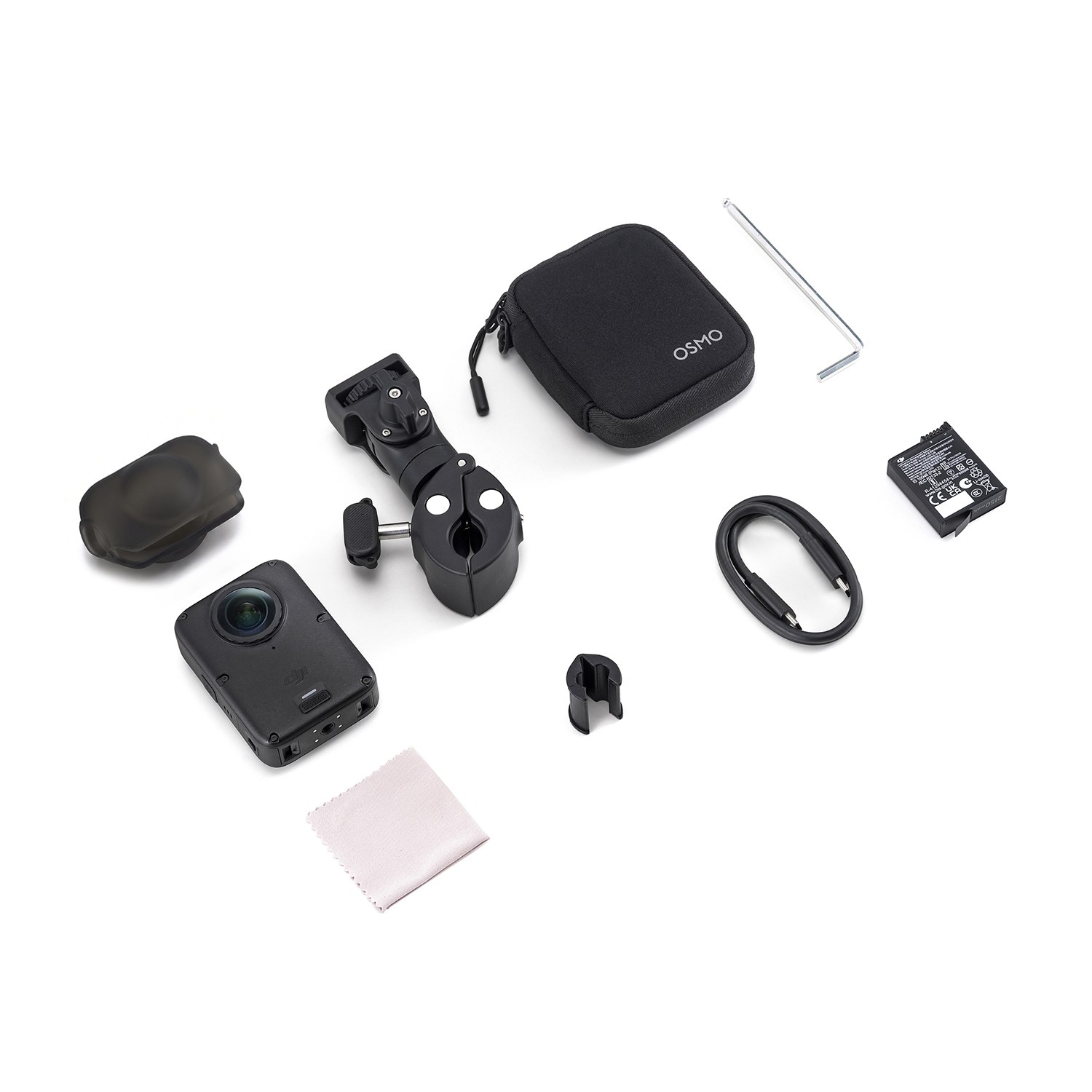 DJI DJI Osmo 360 II Limitless Riding Combo Aksiyon Kamera Görsel 8