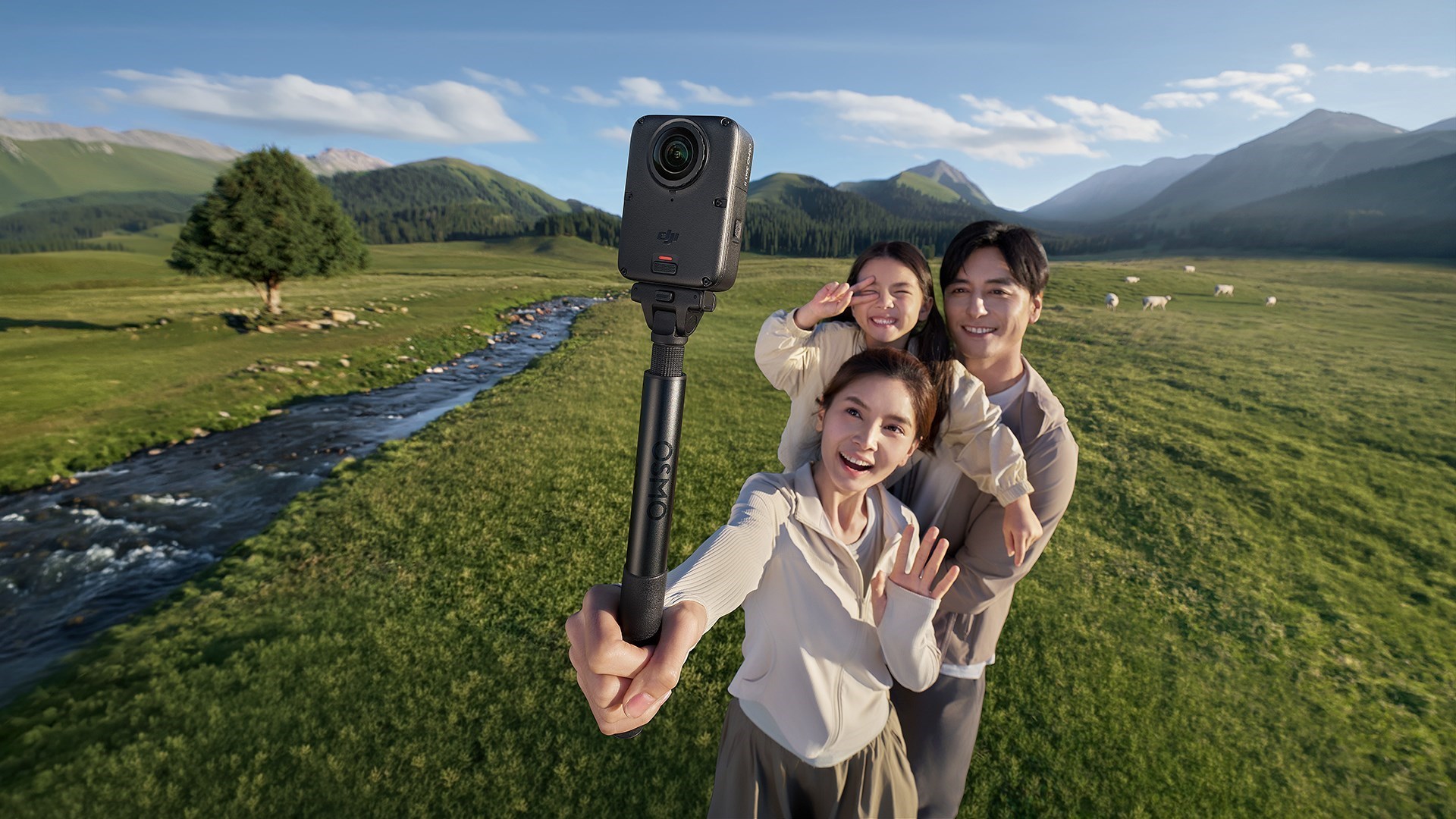 DJI DJI Osmo 360 II Adventure Combo Aksiyon Kamera Görsel 8